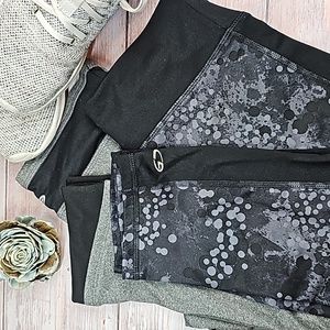 NEW TWO PAIR CHAMPION C9 DUO DRY WORKOUT LEGGINGS